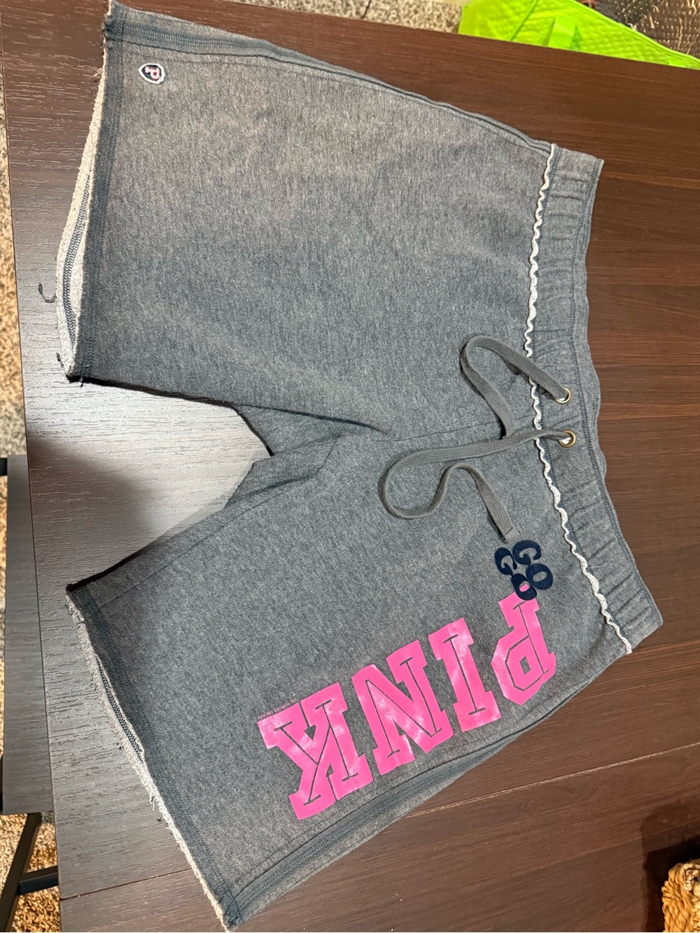 Victoria's Secret PINK Gray Shorts with Pink Logo